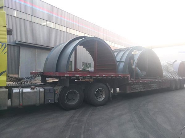 江西3.3米回转窑窑头窑尾发货 100%x200